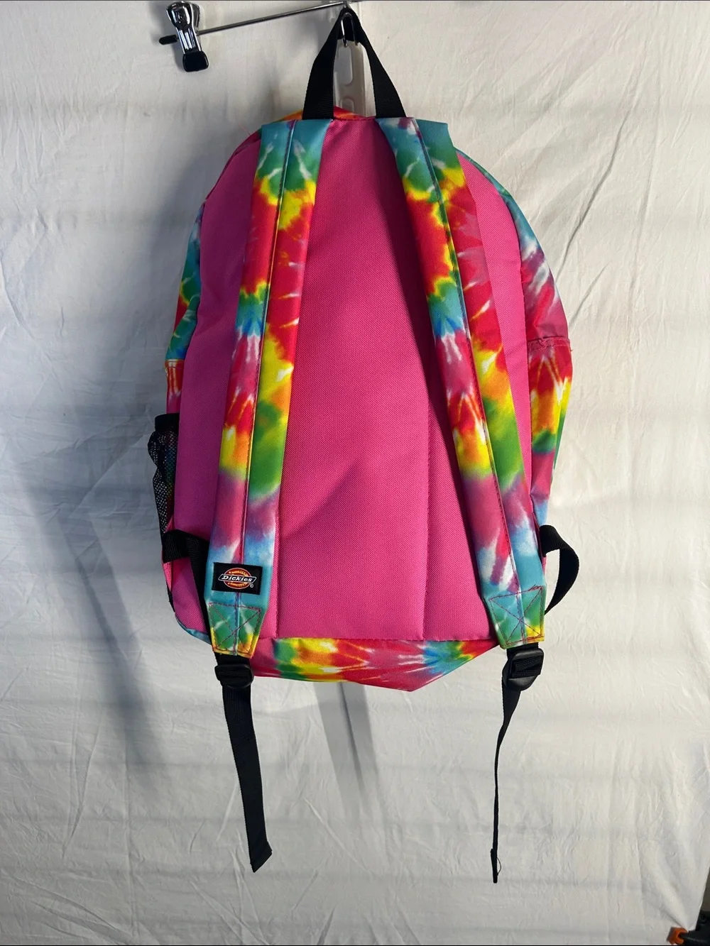 Dickies Tie-Dye Kids Backpack - Pink, Yellow, Green, Blue